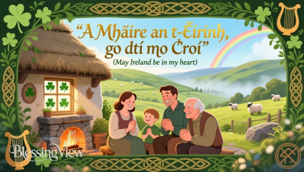 Irish Birthday Blessing for Family and Relatives