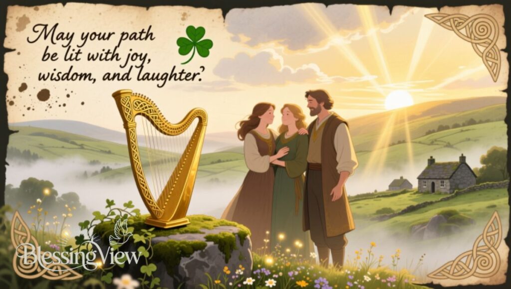 Irish Birthday Blessing for Friends and Mentors