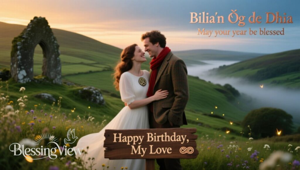 Irish Birthday Blessing for Romantic Partners
