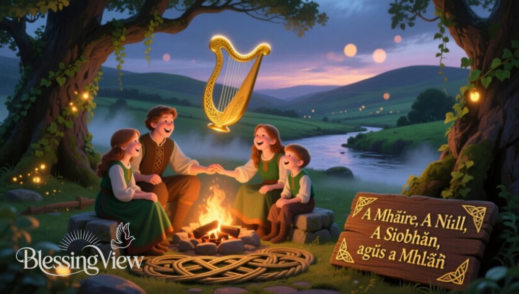 Irish Birthday Blessing for Siblings and Cousins