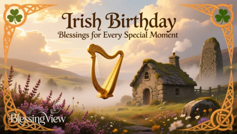 Irish Birthday Blessings for Every Special Moment