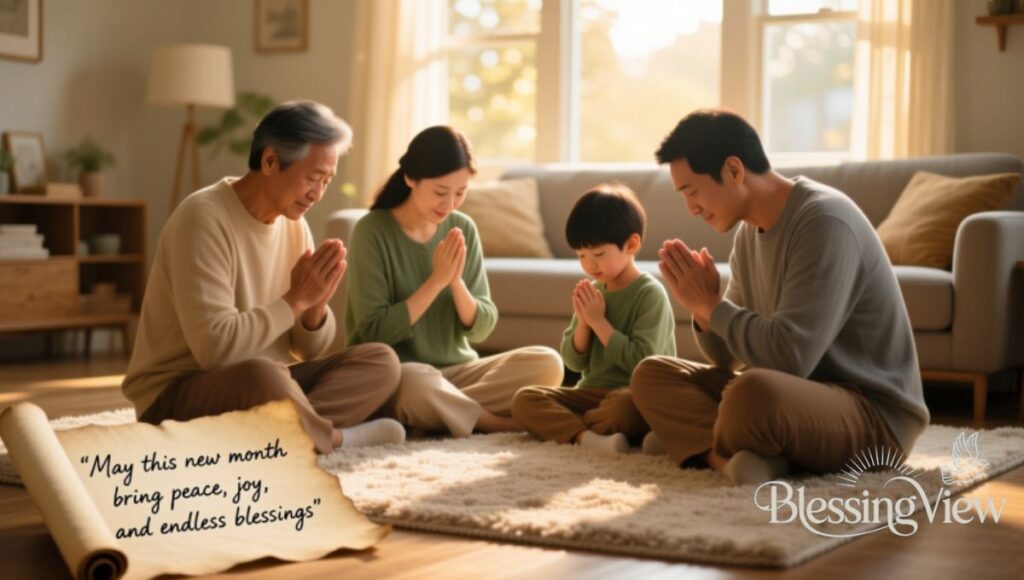 Motivational New Month Prayers for Friends and Family