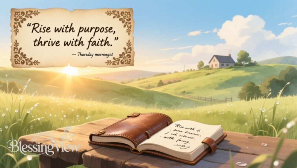 Motivational Thursday Morning Blessings Quotes