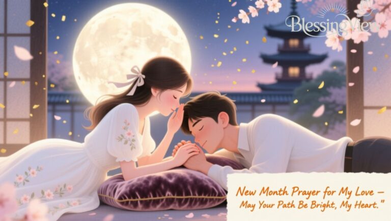 New Month Prayer Messages for My Boyfriend with Love and Blessings