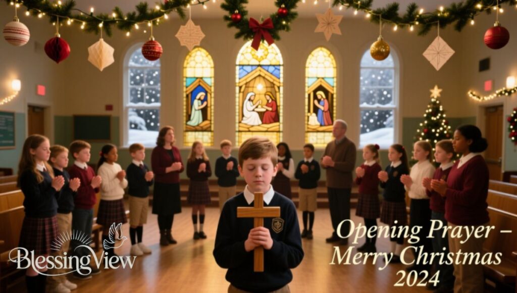 Opening Prayer For Christmas Party In School (1)