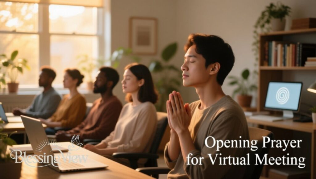 Opening Prayer For Virtual Meeting