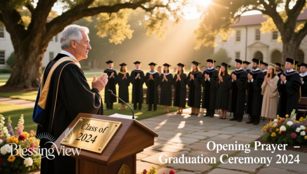 Opening Prayer for a Graduation or Recognition Ceremony