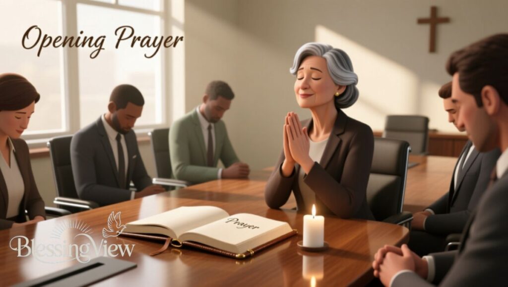 Opening Prayer for a Meeting or Seminar