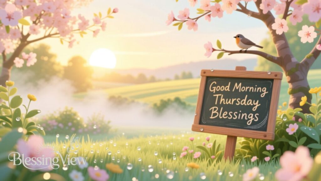 Positive Good Morning Thursday Blessings