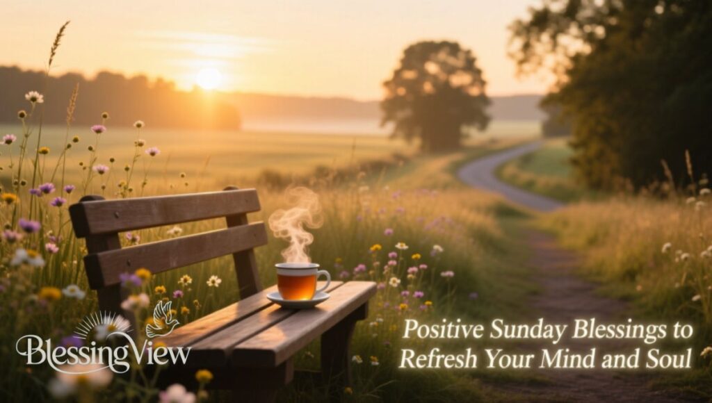 Positive Sunday Blessings to Refresh Your Mind and Soul