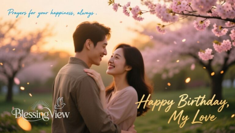 Powerful Birthday Wishes to My Husband and Prayers