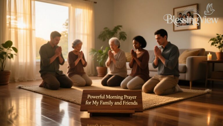 Powerful Morning Prayer for My Family and Friends