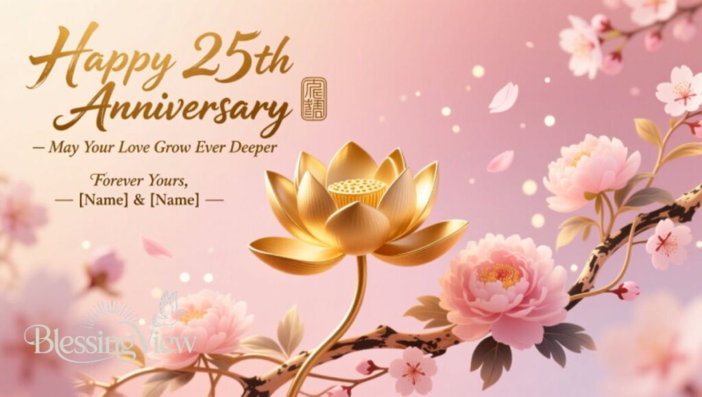 Powerful Wedding Anniversary Blessings