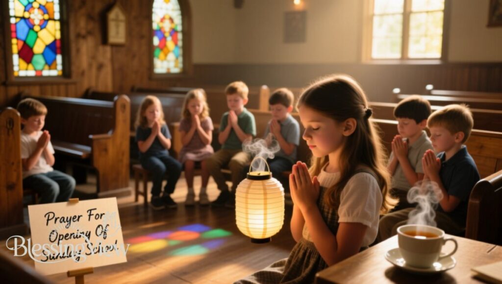 Prayer For Opening Of Sunday School
