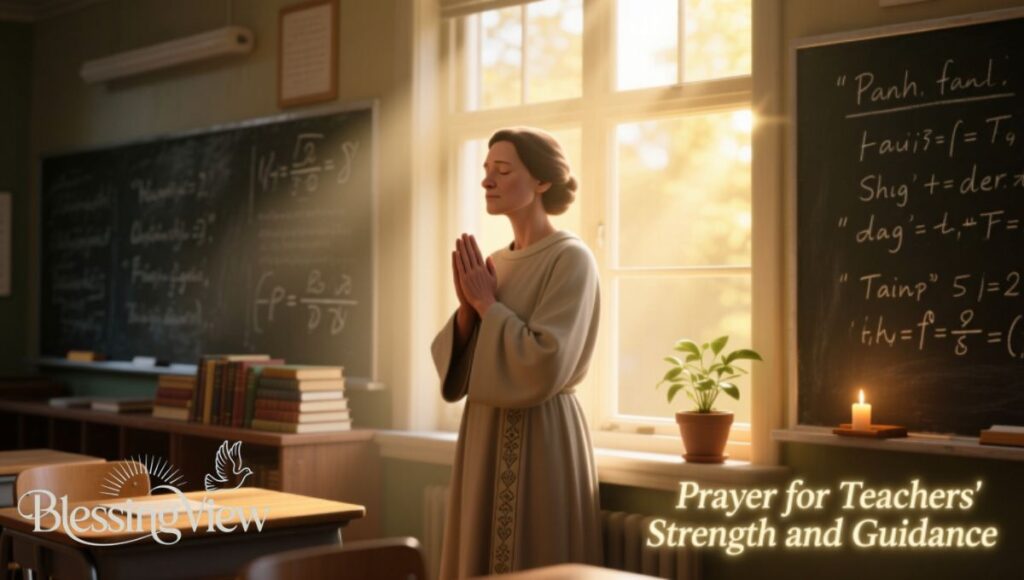 Prayer for Teachers' Strength and Guidance