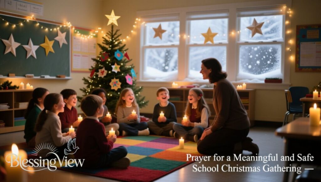 Prayer for a Meaningful and Safe School Christmas Gathering