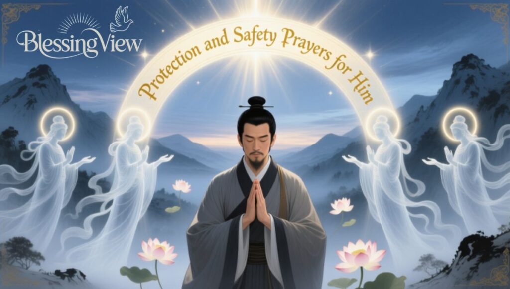 Protection and Safety Prayers for Him
