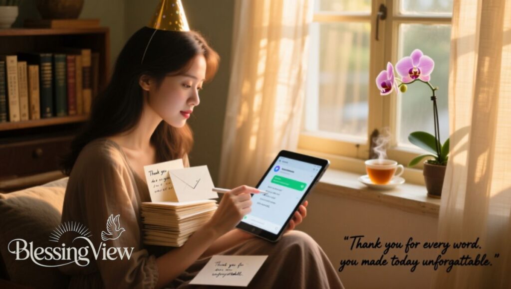 Reflecting on Your Love and Gratitude for Your Birthday Messages