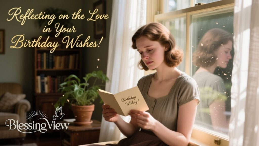 Reflecting on the Love in Your Birthday Wishes