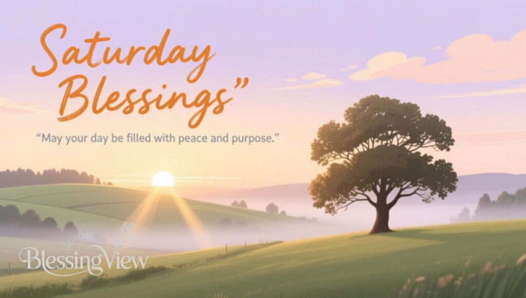 Saturday Blessings Quotes