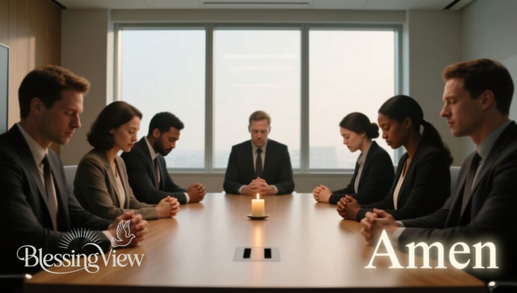 Short Closing Prayer for Meeting