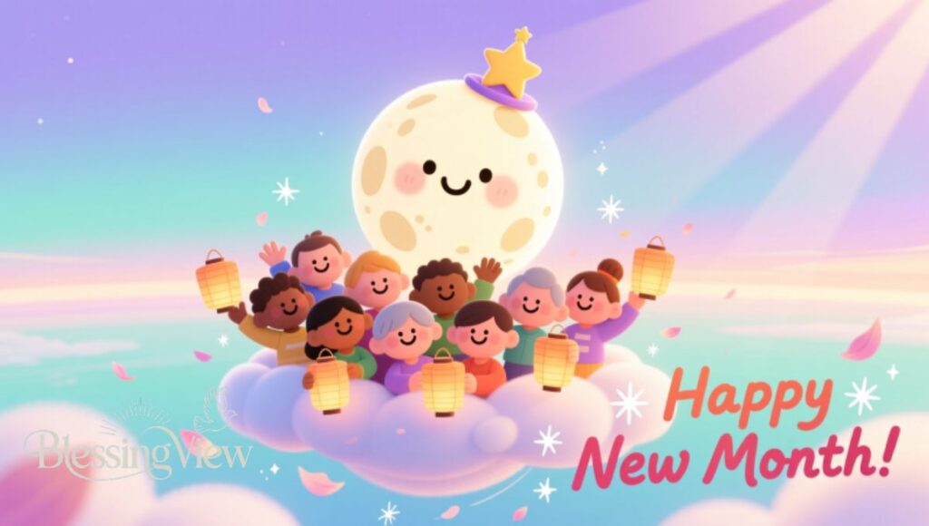 Short and Sweet New Month Greetings for Everyone 