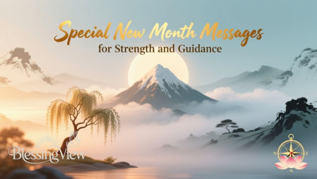 Special New Month Messages for Strength and Guidance