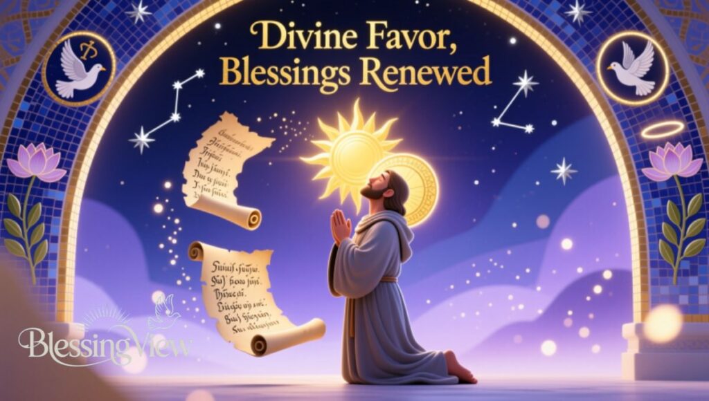 Spiritual New Month Prayers for Divine Favor