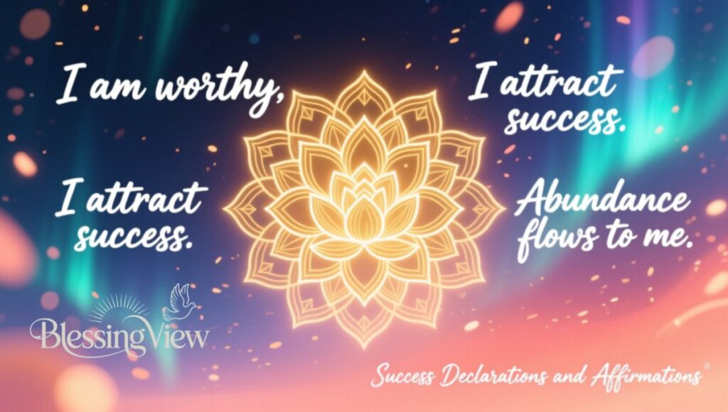 Success Declarations and Affirmations