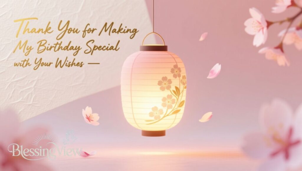 Thank You for Making My Birthday Special with Your Wishes