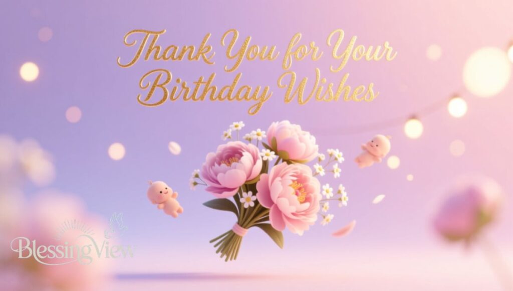 Thank You for Your Birthday Wishes