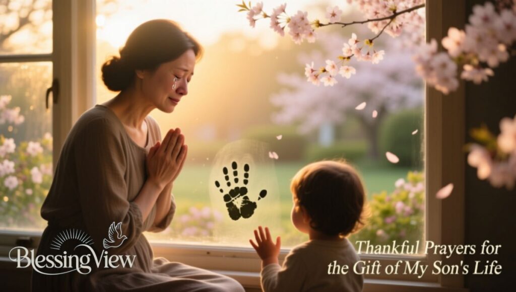 Thankful Prayers for the Gift of My Son's Life