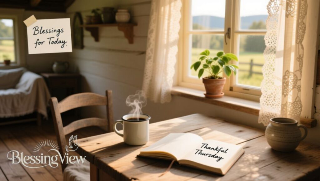 Thankful Thursday Morning Blessings