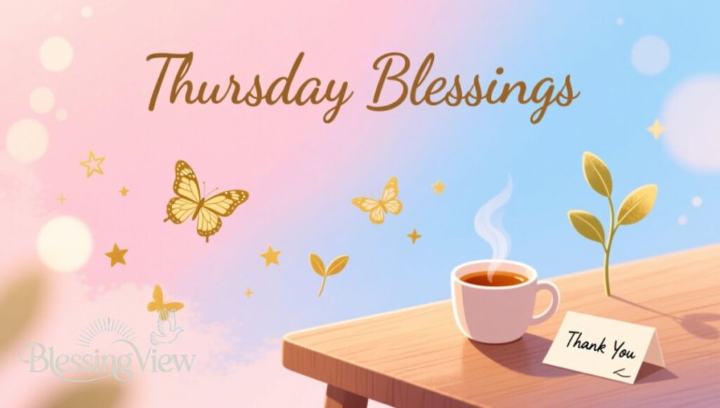 Thursday Blessings to Share on Social Media