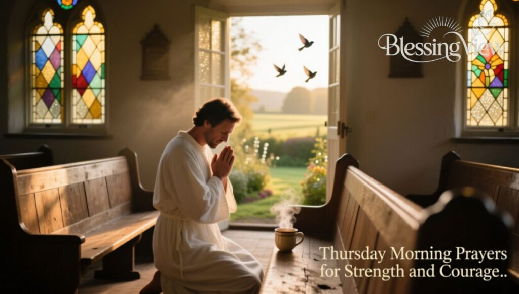 Thursday Morning Prayers for Strength and Courage