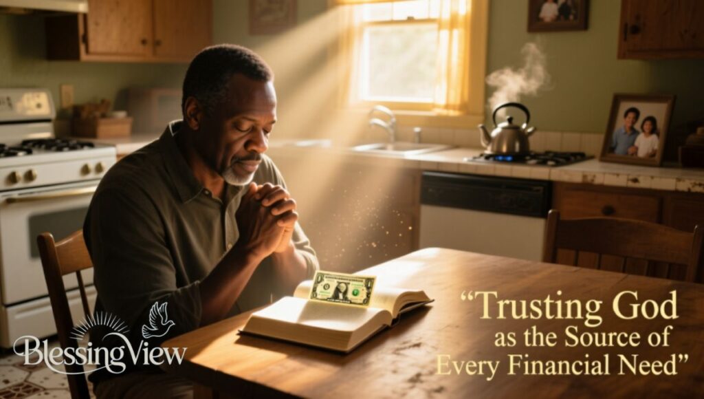 Trusting God as the Source of Every Financial Need