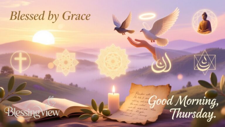 150+ Powerful Good Morning Thursday Blessings Images & Prayer