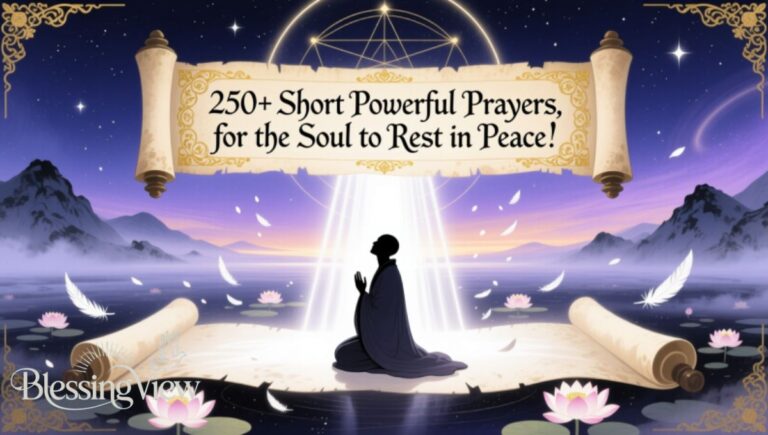 250+ Short Powerful Prayers for the Soul to Rest in Peace