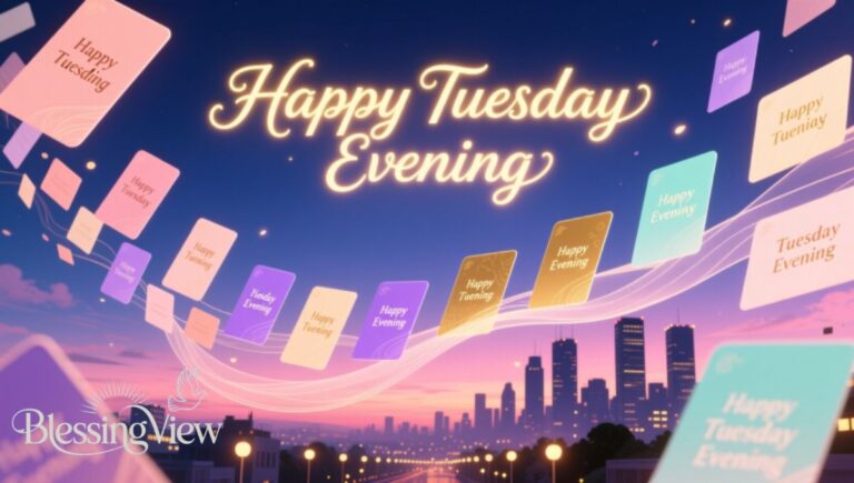 300+ Happy Tuesday Evening Blessings and Images