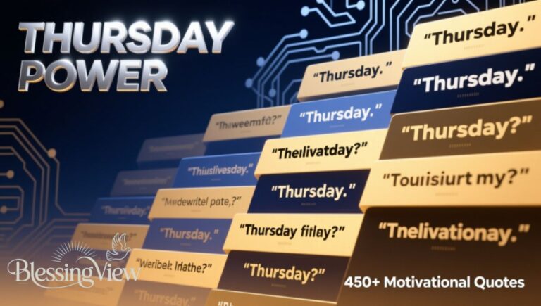 450+ Powerful Thursday Motivational Quotes