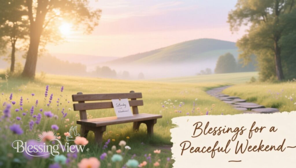 Beautiful Saturday Blessings Images for a Peaceful Weekend