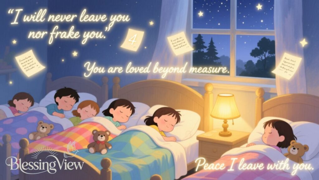 Bedtime Salvation Prayers for Kids with God's Promises