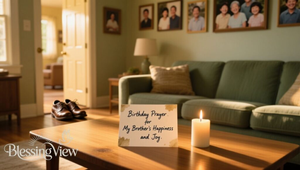 Birthday Prayer for My Brother's Happiness and Joy