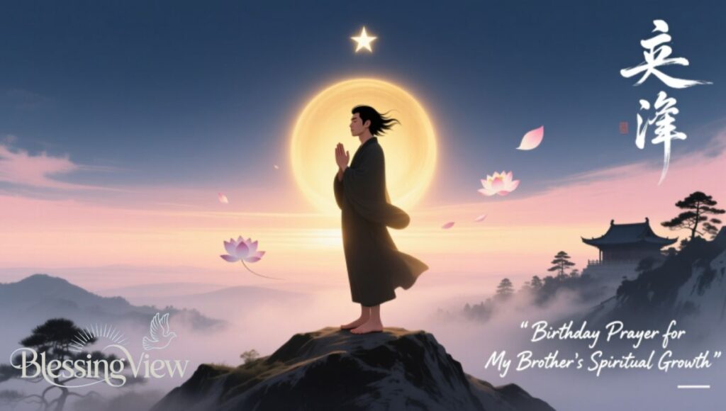 Birthday Prayer for My Brother's Spiritual Growth
