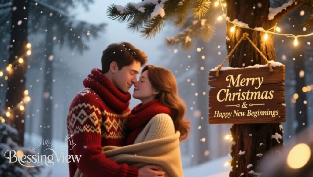 Christmas Wishes for Newlyweds or Couples