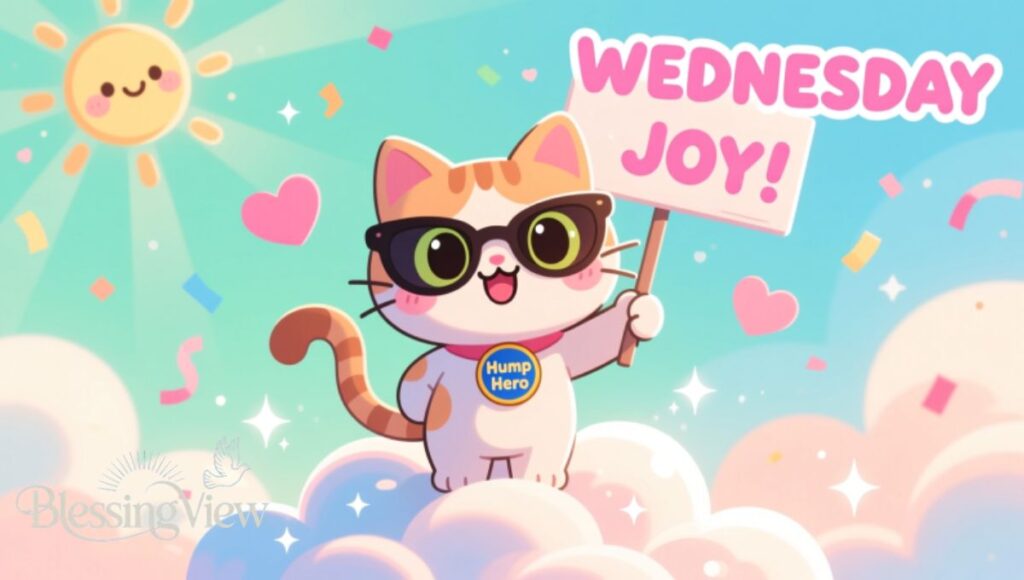 Cute and Funny Wednesday Blessings for Joy