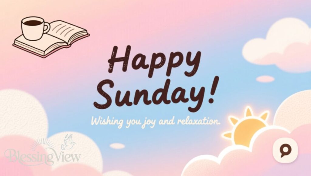 Encouraging Happy Sunday SMS