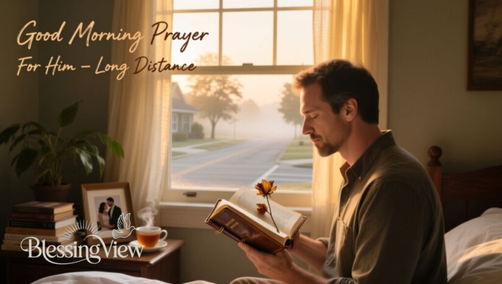 Good Morning Prayer For Him Long Distance