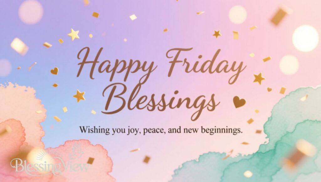 Happy Friday Blessings Quotes