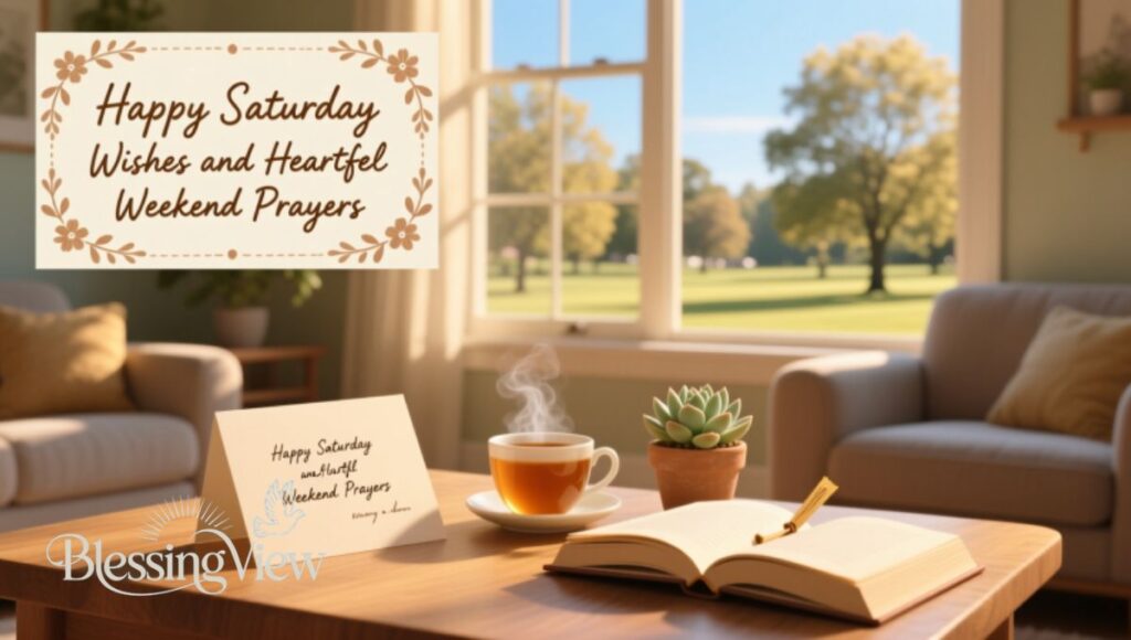 Happy Saturday Wishes and Heartfelt Weekend Prayers